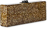 Thumbnail for your product : Edie Parker Flavia Confetti Acrylic Clutch Bag, Golden