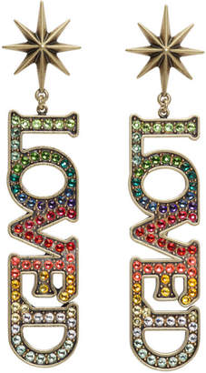 Gucci Gold Small Loved Earrings