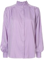 Thumbnail for your product : Bambah Pleated Detail Pinstripe Blouse