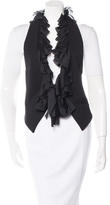 Thumbnail for your product : Elizabeth and James Chiffon-Trimmed Convertible Vest