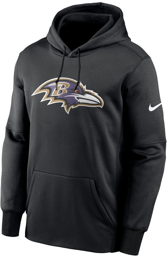 Nike Men's Baltimore Ravens Prime Logo Therma Hoodie - ShopStyle