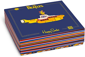 Happy Socks The Beatles Socks Gift Box, One Size, Pack of 3, Multi