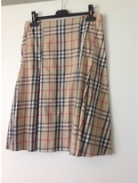 Thumbnail for your product : Burberry Multicolour Cotton Skirt