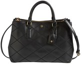 Thumbnail for your product : Tory Burch 'Robinson Stitch' Leather Satchel