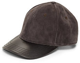 Thumbnail for your product : Rag and Bone 3856 Rag & Bone Suede & Leather Baseball Cap