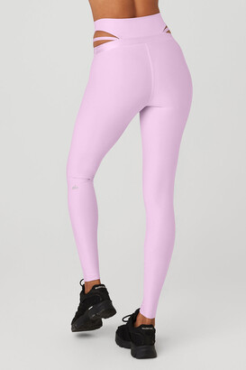 Alo Yoga  Airlift Extreme High-Waist All Nighter Legging in Sugarplum  Pink, Size: Large - ShopStyle