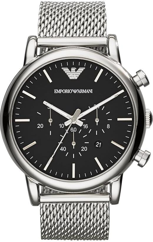 Armani Stainless Steel Chronograph Mens Watch