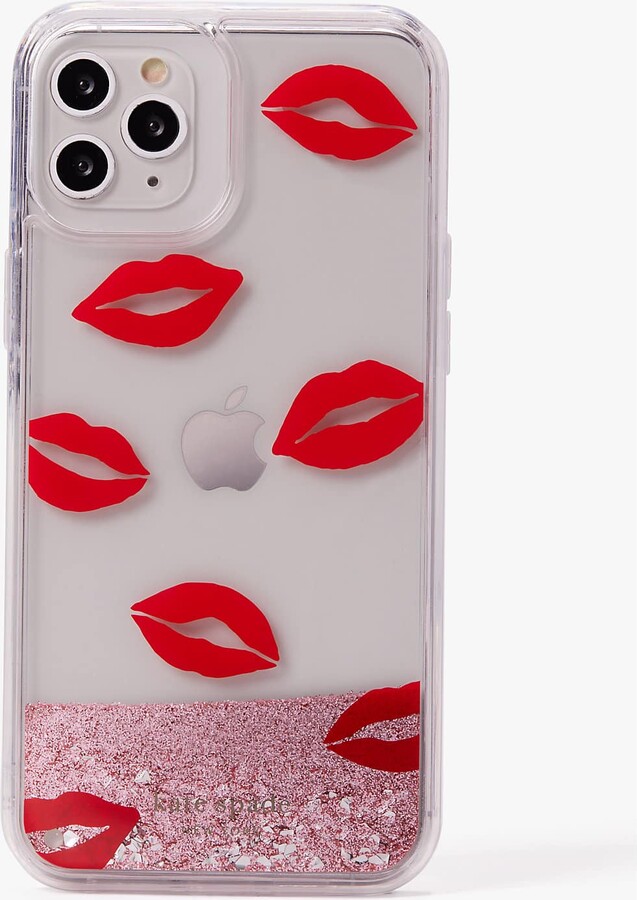 Kate Spade Lips Liquid Glitter Iphone 12 Pro Max Case - ShopStyle Tech
