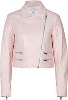 Thumbnail for your product : Rag and Bone 3856 Rag & Bone Leather Cropped Biker Jacket Gr. US 4