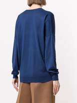 Thumbnail for your product : Jean Paul Gaultier Knott V-neck sweatshirt
