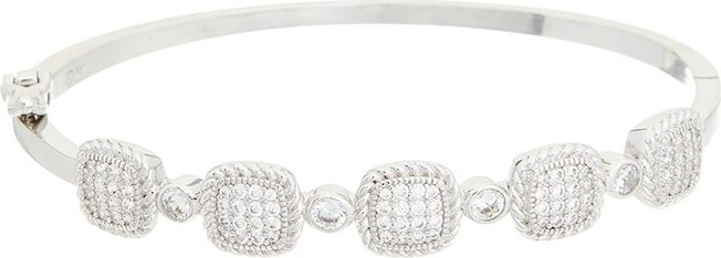 Juvell Cz Cuff Bangle Bracelet