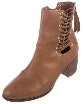 Cynthia Vincent Leather Ankle Boots
