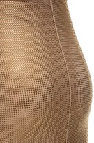 Thumbnail for your product : Alessandra Rich Sheer Crystals Mesh Midi Dress