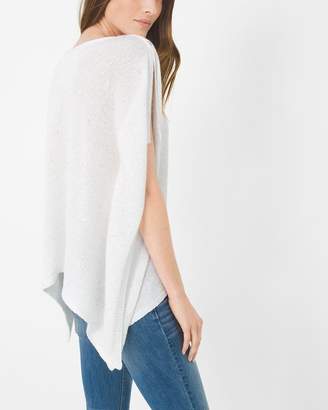 Whbm Sequin Poncho Sweater
