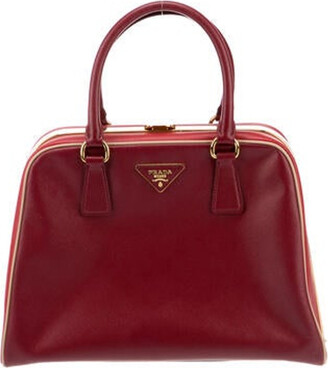 Prada Saffiano Vernice Small Promenade Bag - Black Handle Bags, Handbags -  PRA257474