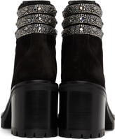 Thumbnail for your product : Jimmy Choo Black Esche 65 Ankle Boots