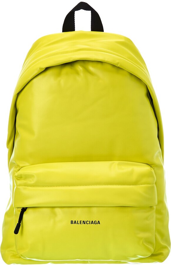 Balenciaga Puffy Leather Backpack ShopStyle
