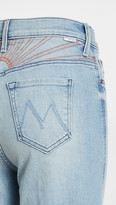 Thumbnail for your product : Mother Sunburst Roller Unfinished Ankle Jeans