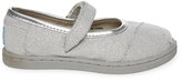 Thumbnail for your product : Toms Silver Glimmer Tiny Mary Janes
