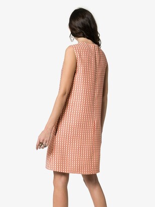 Valentino A-Line Printed Dress
