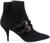 Thumbnail for your product : Tabitha Simmons Easton Suede Buckle Booties