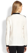 Thumbnail for your product : Escada Silk Contrast-Detail Blouse