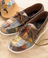 Thumbnail for your product : Brooks Brothers Madras Boat Shoes