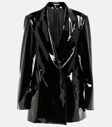 Patent leather jacket 