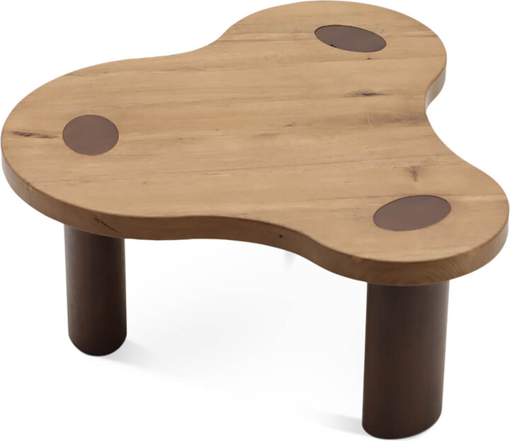 Eternity Modern Amelie Wood Freeform Cloud Coffee Table - ShopStyle