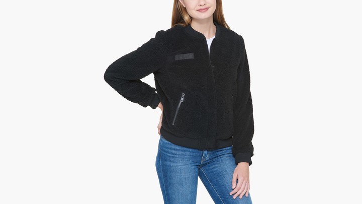 levi's sherpa bomber jacket