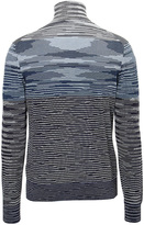 Thumbnail for your product : Missoni Wool Blend Variegated Knit Turtleneck Pullover Gr. 46