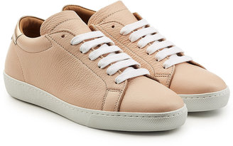 Closed Leather Sneakers