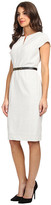 Thumbnail for your product : Jones New York Tattersal Mitered Sheath Dress