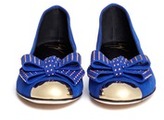 Thumbnail for your product : Nobrand Metal cap stud bow flats