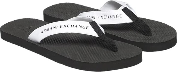 mens flip flops armani
