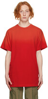 Fear of God: Red “7” T-Shirt – Red