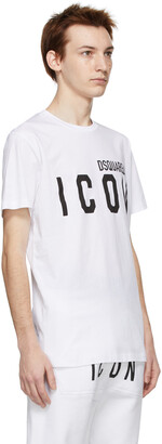 DSQUARED2 White 'Icon' T-Shirt