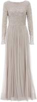 Thumbnail for your product : Quiz Grey Sequin Embellished Maxi Dress