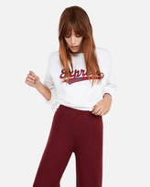 Thumbnail for your product : Express High Waisted Brushed Wide Leg Pant