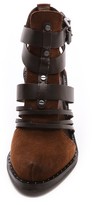 Thumbnail for your product : Luxury Rebel Shoes Mandy Suede Fisherman Booties