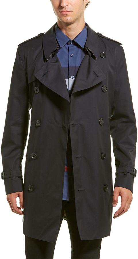 burberry short trench