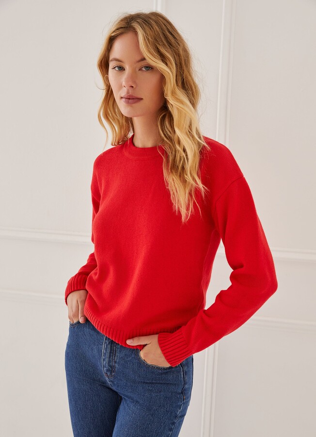 Red Camel Sweater | Shop The Largest Collection | ShopStyle