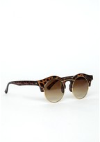 Thumbnail for your product : Missguided Lakenya Tortoise Shell Sunglasses