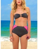 Thumbnail for your product : Kushcush Maddie Bikini Bottom Slate & Pink