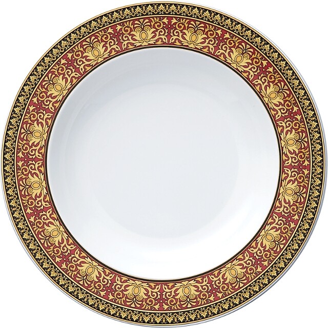 Versace Rosenthal Meets Medusa Rim Soup Bowl