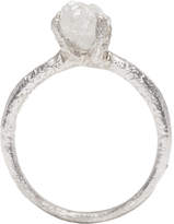 Thumbnail for your product : Pearls Before Swine Silver Raw Diamond Ring