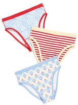 Thumbnail for your product : Hanna Andersson Organic Cotton Hipster Briefs (3-Pack) (Little Girls & Big Girls)