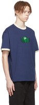 Thumbnail for your product : Brain Dead Navy Cotton T-Shirt