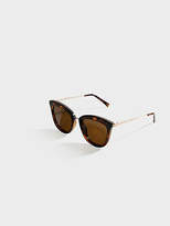 Thumbnail for your product : Le Specs New Lespecs Womens Caliente Sunglasses In Tortoise And Rose Gold
