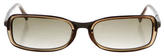 Thumbnail for your product : Prada Tinted Rectangular Sunglasses
